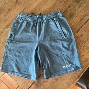 Men’s Medium Teal Nobull Shorts (7in)